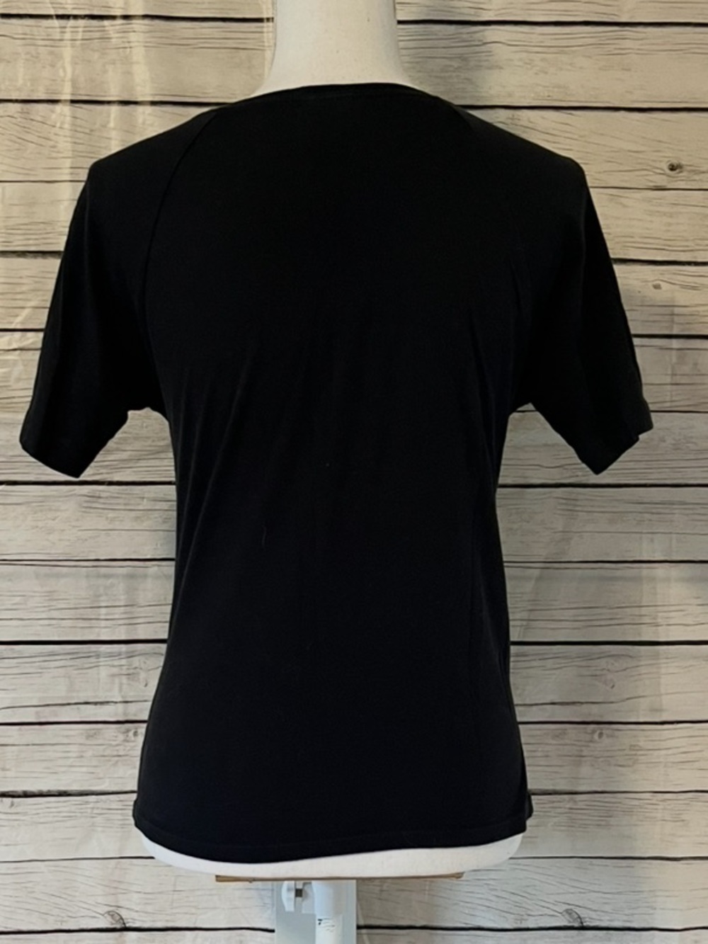 PINK Victoria's Secret Black CU Buffaloes Lace-Accent Tee Size XS - Picture 4 of 4